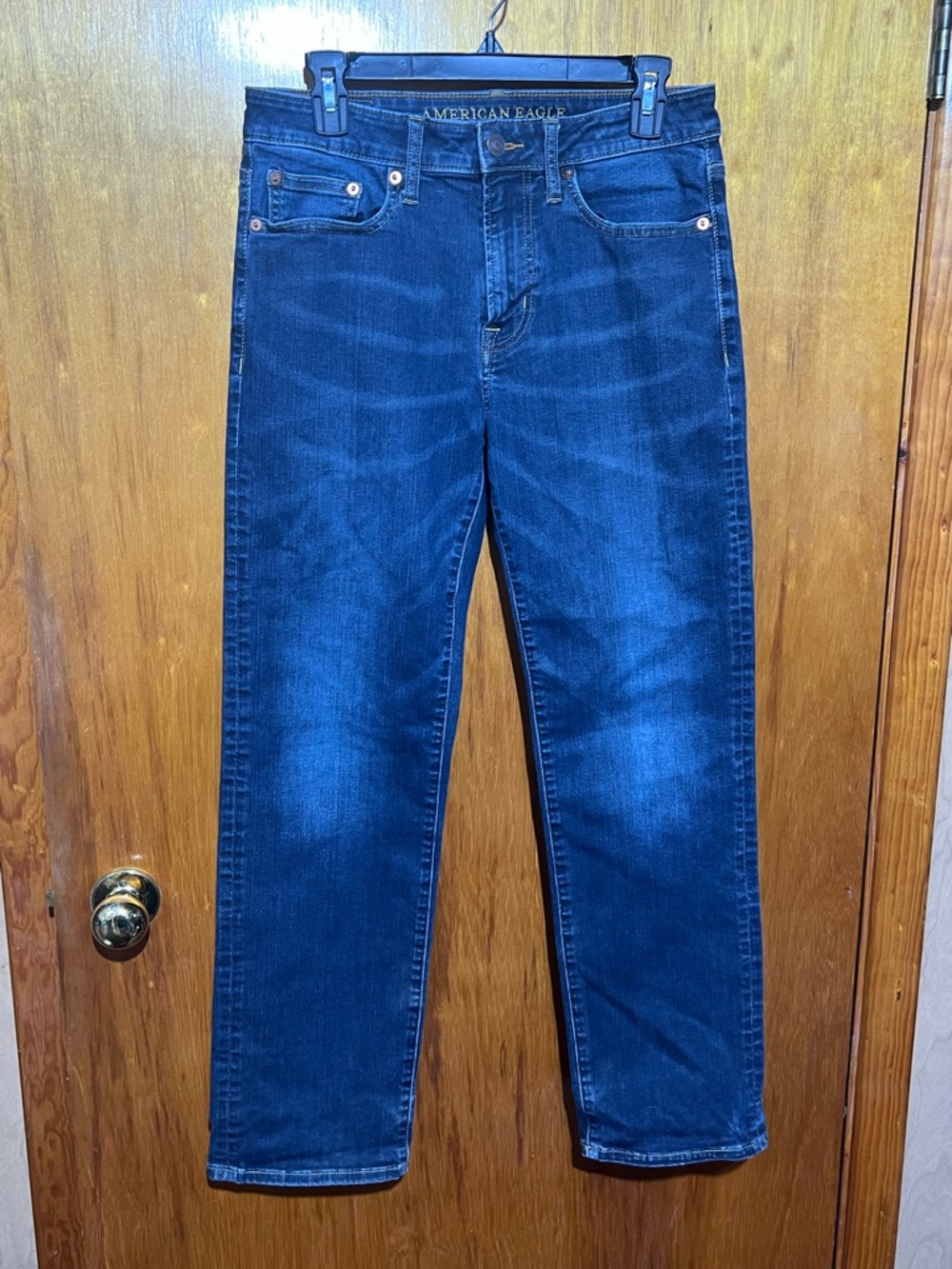 American Eagle Outfitters Extreme Flex Jeans Size 29x30 Dark Blue Like New